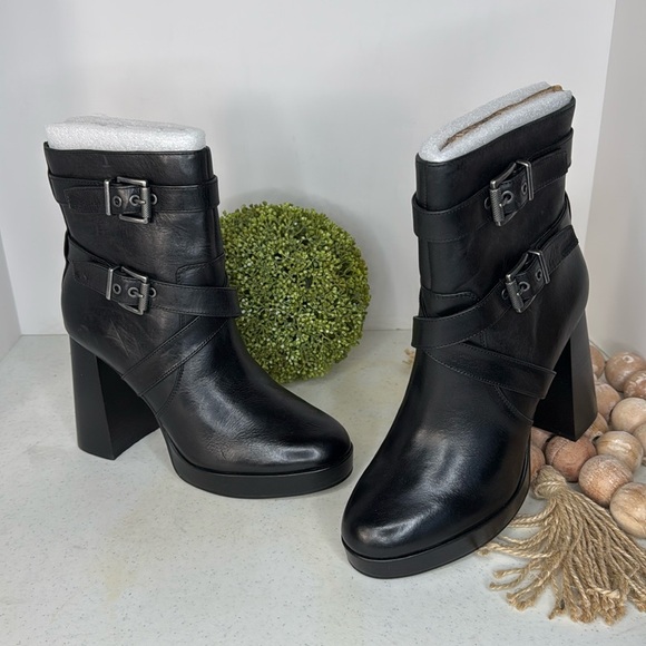 Vince Camuto Women's Coliana Platform Bootie Ankle Boot Black Sz 8.5 - Picture 3 of 11